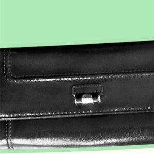 Elegant Black Leather Wallet